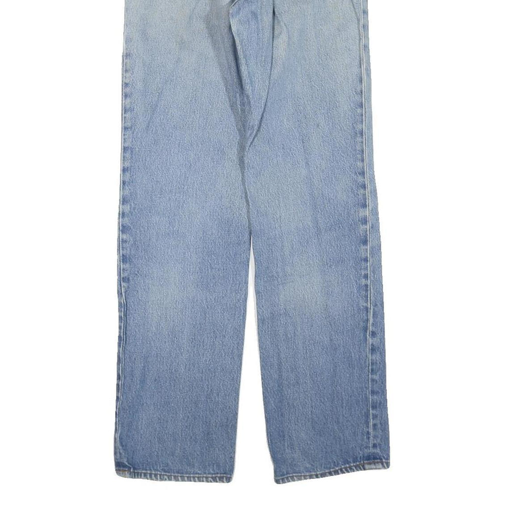 LEVI'S 501 Womens Jeans Blue Regular Straight Denim Medium W26 L32 Button