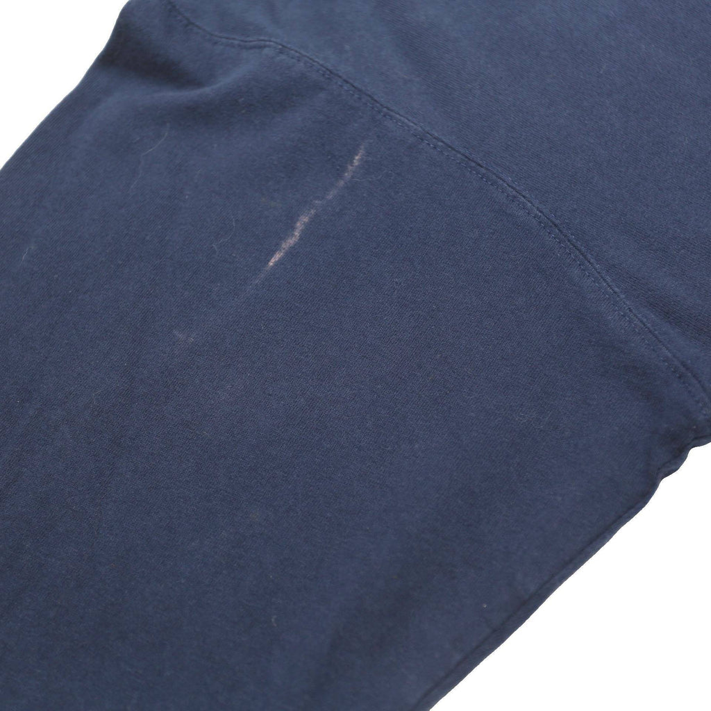 CARHARTT Mens Navy Blue Long Sleeve Crew Neck T-Shirt L Cotton Pocket