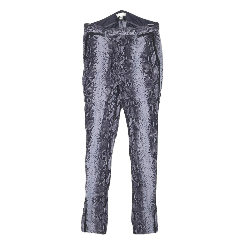 PAUL SMITH Womens Polyester Blend Grey Slim Skinny Trousers W26 L27 Stylish