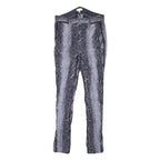 PAUL SMITH Womens Polyester Blend Grey Slim Skinny Trousers W26 L27 Stylish