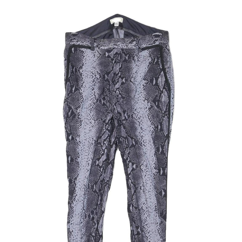 PAUL SMITH Womens Polyester Blend Grey Slim Skinny Trousers W26 L27 Stylish