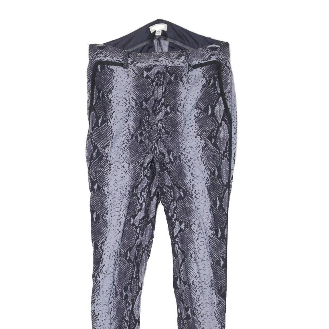 PAUL SMITH Womens Polyester Blend Grey Slim Skinny Trousers W26 L27 Stylish