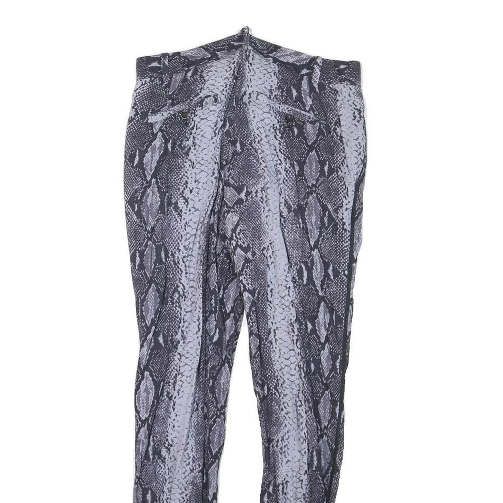 PAUL SMITH Womens Polyester Blend Grey Slim Skinny Trousers W26 L27 Stylish