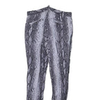 PAUL SMITH Womens Polyester Blend Grey Slim Skinny Trousers W26 L27 Stylish