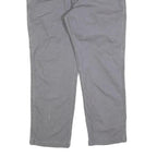 CARHARTT Mens Cotton Blend Grey Relaxed Fit Straight Trousers W40 L30 Workwear