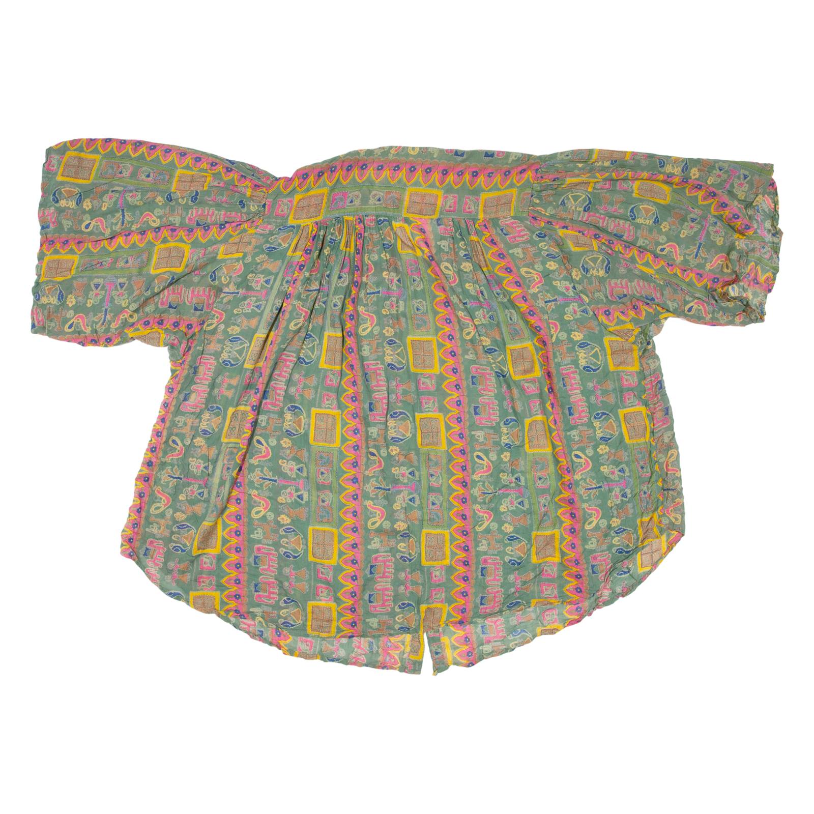SHAREENA Womens Shirt Green L