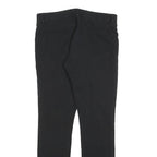 GAP Womens Cotton Blend Black Slim Leg Trousers W28 L32 Zip Closure
