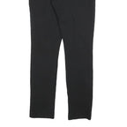 GAP Womens Cotton Blend Black Slim Leg Trousers W28 L32 Zip Closure