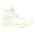 NIKE Air Jordan 1 Womens High Top Boots White Leather UK 6 Classic Comfortable