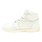 NIKE Air Jordan 1 Womens High Top Boots White Leather UK 6 Classic Comfortable