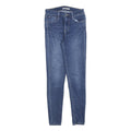LEVI'S 720 Womens Jeans Blue Slim Skinny Denim Medium W25 L30 Stretch Casual