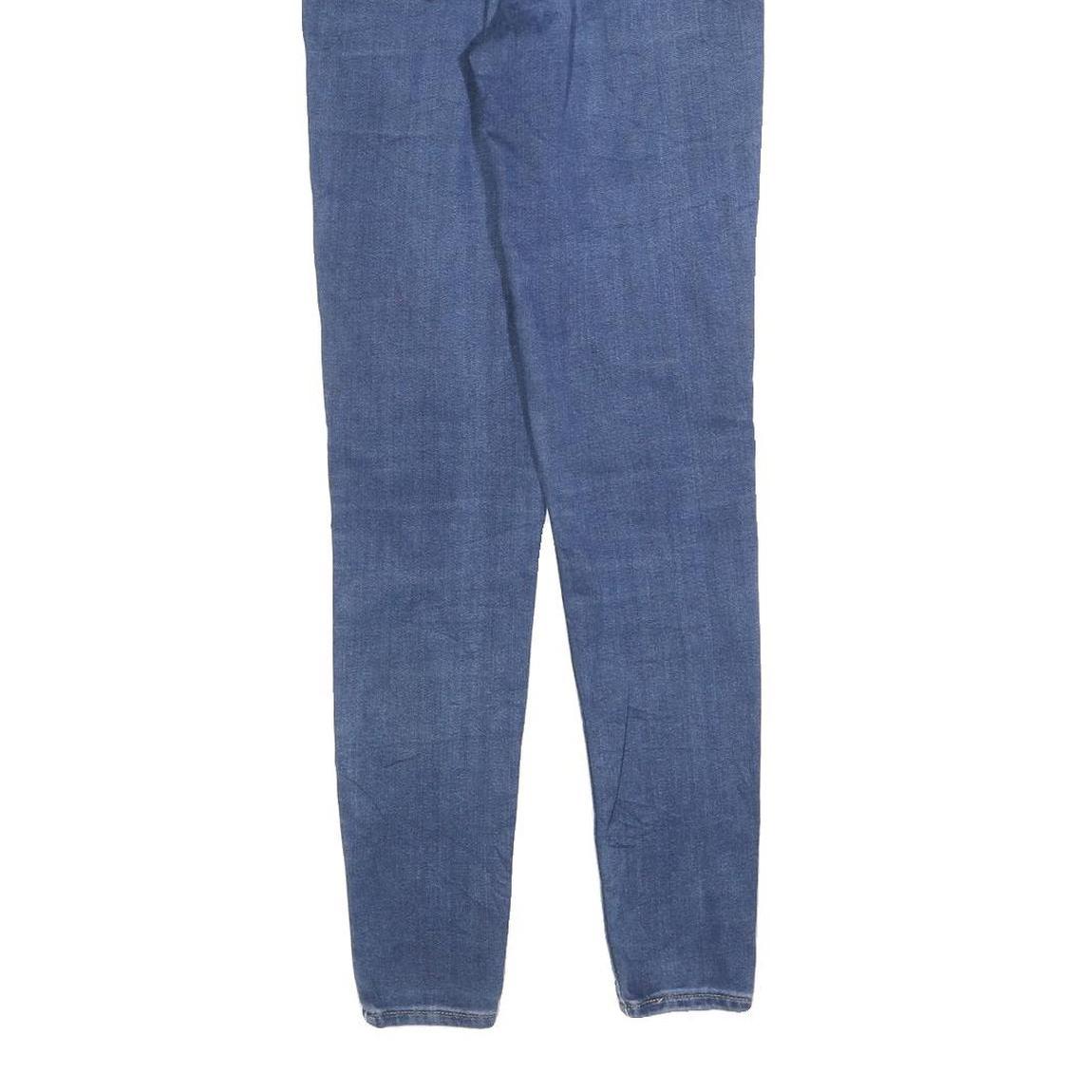 LEVI'S 720 Womens Jeans Blue Slim Skinny Denim Medium W25 L30 Stretch Casual