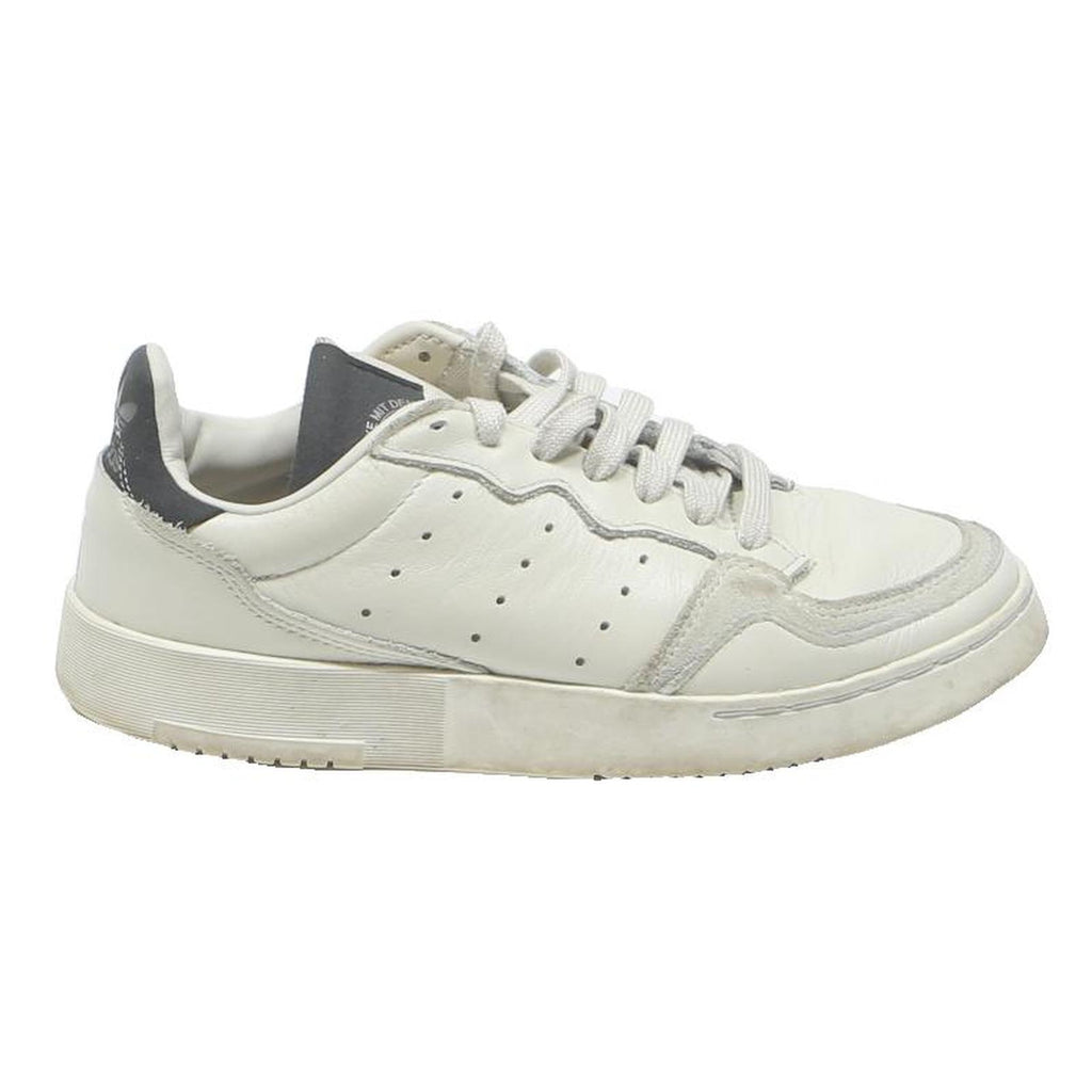 ADIDAS SC Premiere Womens Leather Trainers White UK 5 Casual Sportswear