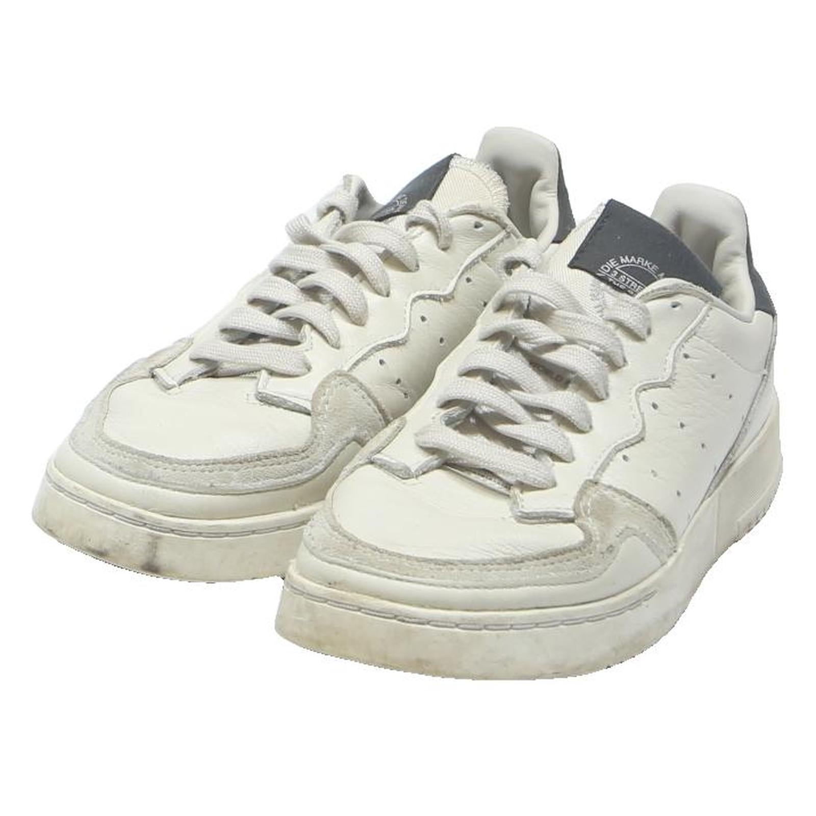 ADIDAS SC Premiere Womens Leather Trainers White UK 5 Casual Sportswear