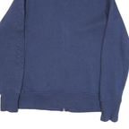 CARHARTT Mens Blue Zip Jacket M Cotton Blend Plain Casual Workwear