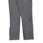 CARHARTT Mens Jeans Grey Regular Straight Denim W32 L32 Practical Workwear