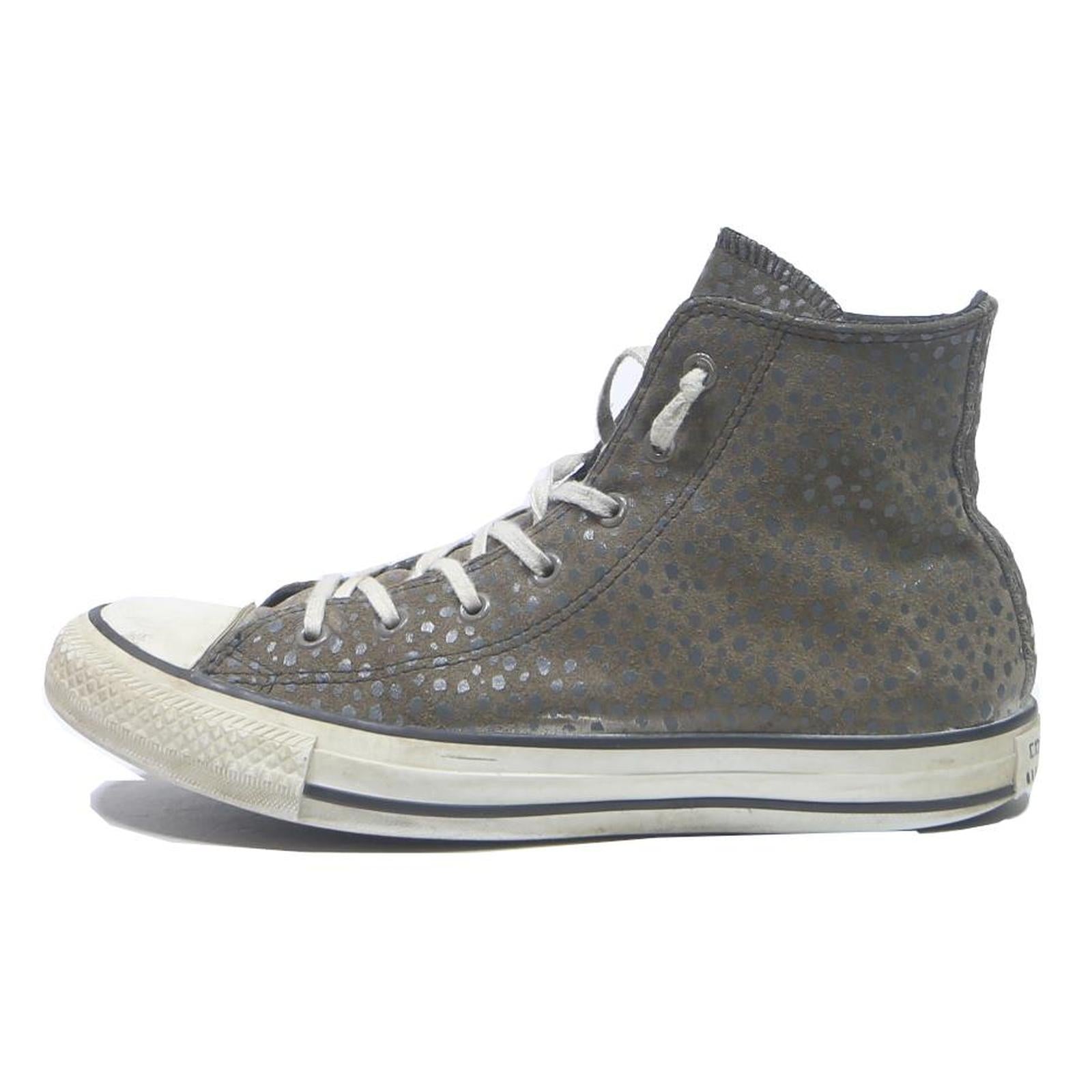 CONVERSE Chuck Taylor All Star Womens High Top Boots Grey Leather UK 5 Classic