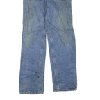 CARHARTT Mens Jeans Blue Regular Straight Denim Medium W31 L34 Durable Workwear