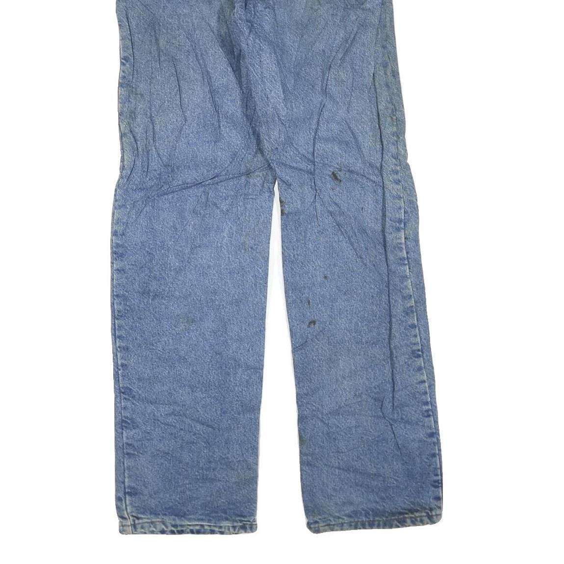 CARHARTT Mens Jeans Blue Regular Straight Denim Medium W31 L34 Durable Workwear