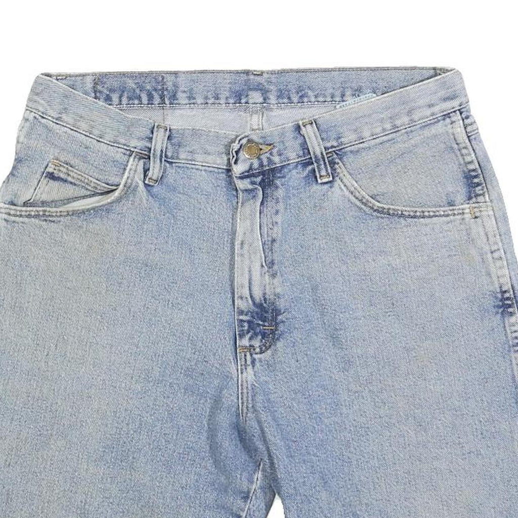 WRANGLER Mens Shorts Blue Denim Casual M W32 Lightweight Cotton Blend