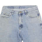 WRANGLER Mens Shorts Blue Denim Casual M W32 Lightweight Cotton Blend