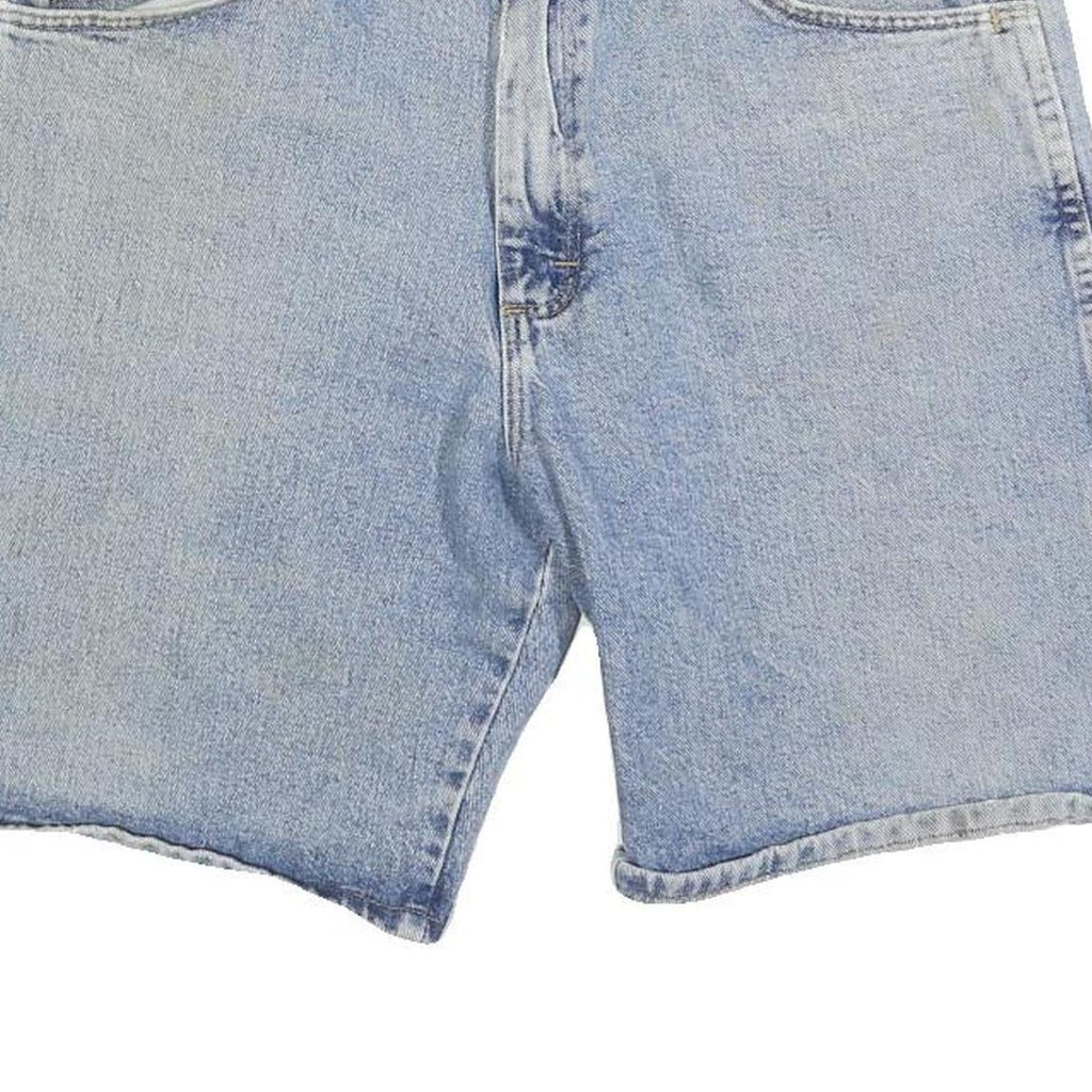 WRANGLER Mens Shorts Blue Denim Casual M W32 Lightweight Cotton Blend