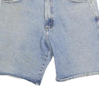 WRANGLER Mens Shorts Blue Denim Casual M W32 Lightweight Cotton Blend