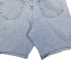 WRANGLER Mens Shorts Blue Denim Casual M W32 Lightweight Cotton Blend