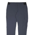 MAIER Womens Polyester Blend Navy Slim Tapered Trousers W36 L31 Outdoor Casual