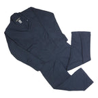 DAKOTA Mens Navy Blue Dungarees Regular Fit Polyester Blend L W36 L25 Workwear