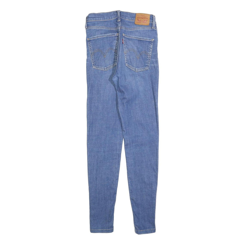 LEVI'S Womens Slim Blue Denim Slim Jeans W26 L30 Stretch Comfort Casual