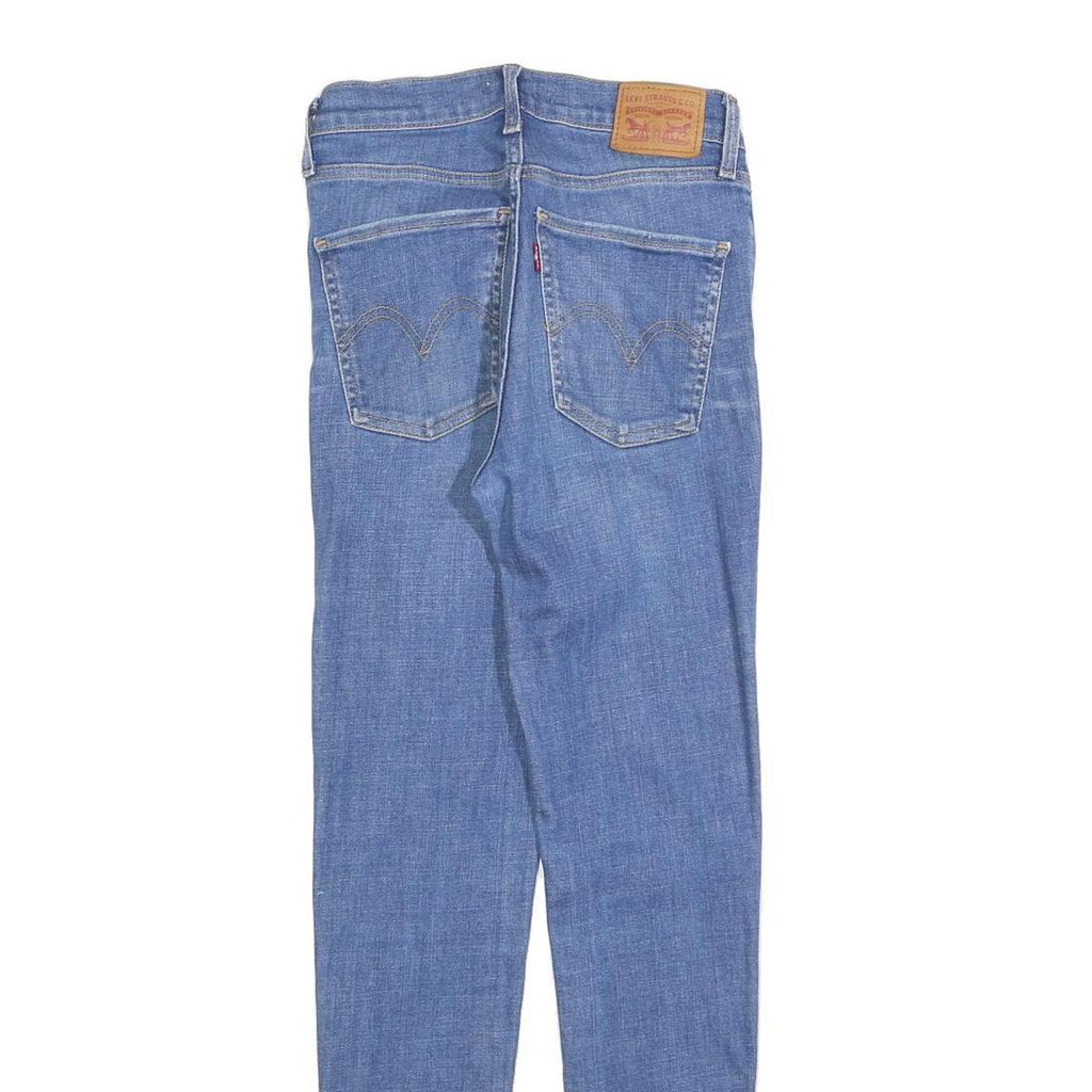 LEVI'S Womens Slim Blue Denim Slim Jeans W26 L30 Stretch Comfort Casual