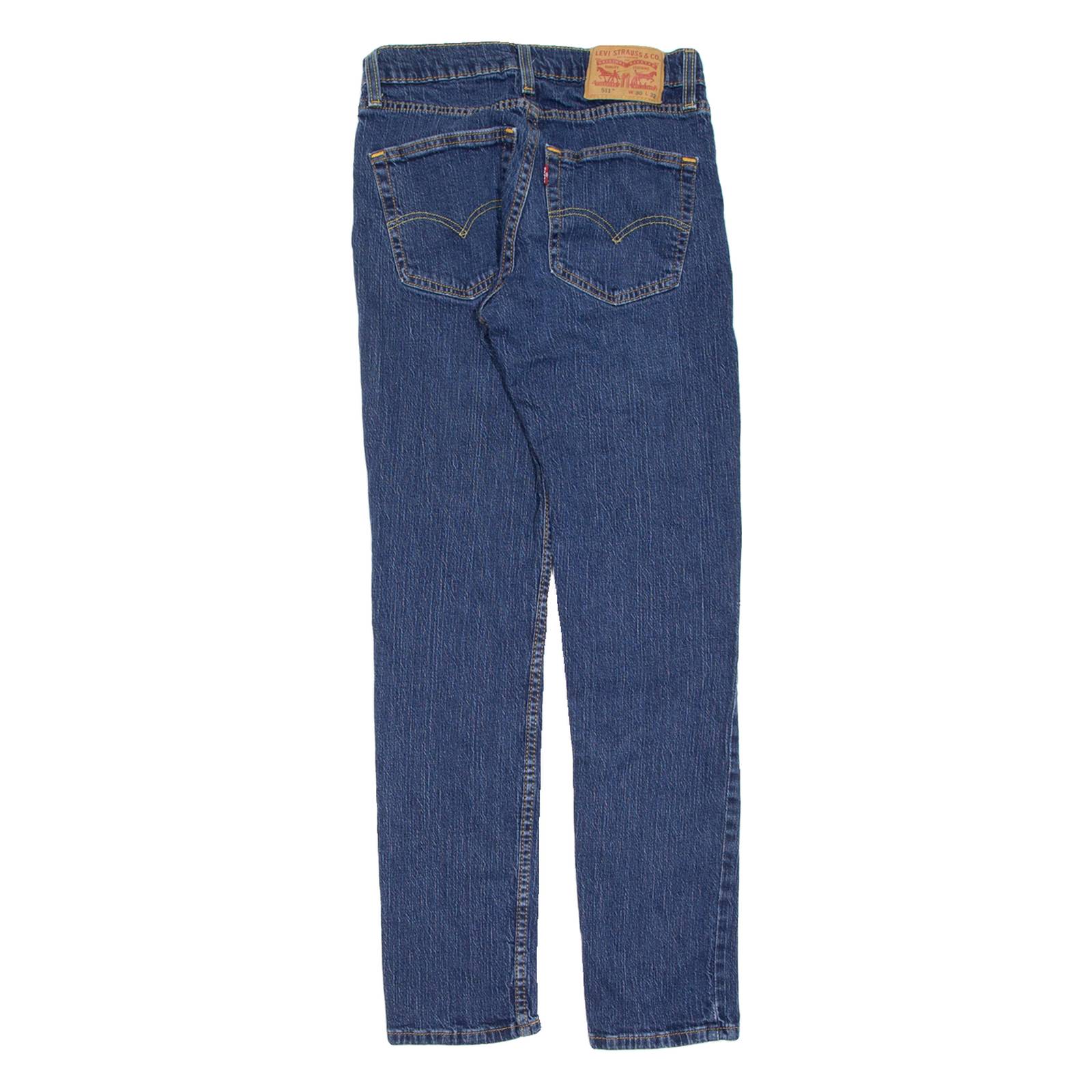 LEVI'S 511 Jeans Mens Blue Slim Straight Stone Wash W30 L32