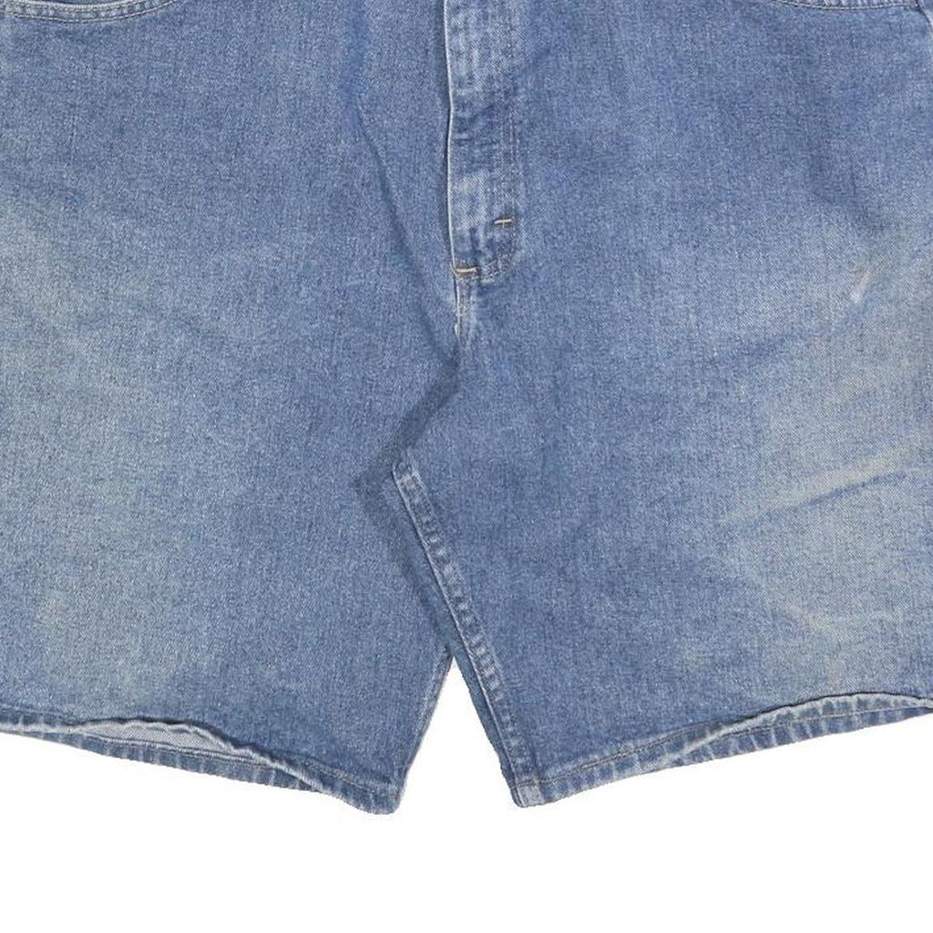 WRANGLER Mens Denim Blue Classic Fit Denim Shorts XL W38 Casual Cotton Blend