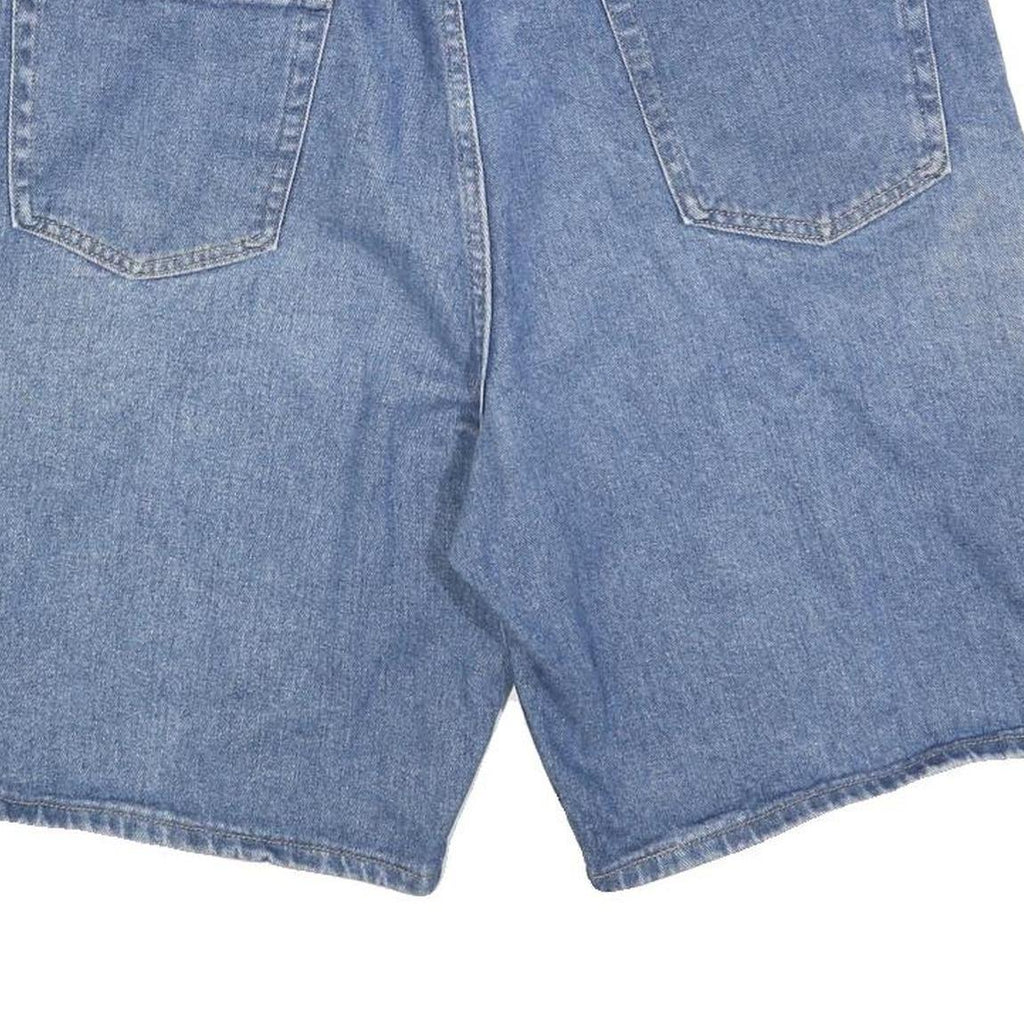 WRANGLER Mens Denim Blue Classic Fit Denim Shorts XL W38 Casual Cotton Blend