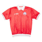 Mens Polo Shirt Red L
