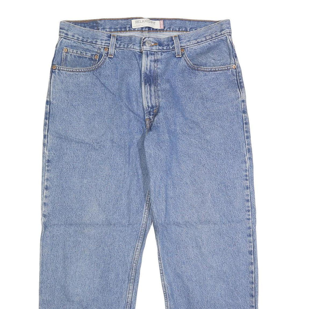 LEVI'S 550 Tapered Mens Jeans Blue Relaxed Tapered Denim Medium W36 L28 Classic
