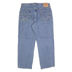LEVI'S 550 Tapered Mens Jeans Blue Relaxed Tapered Denim Medium W36 L28 Classic