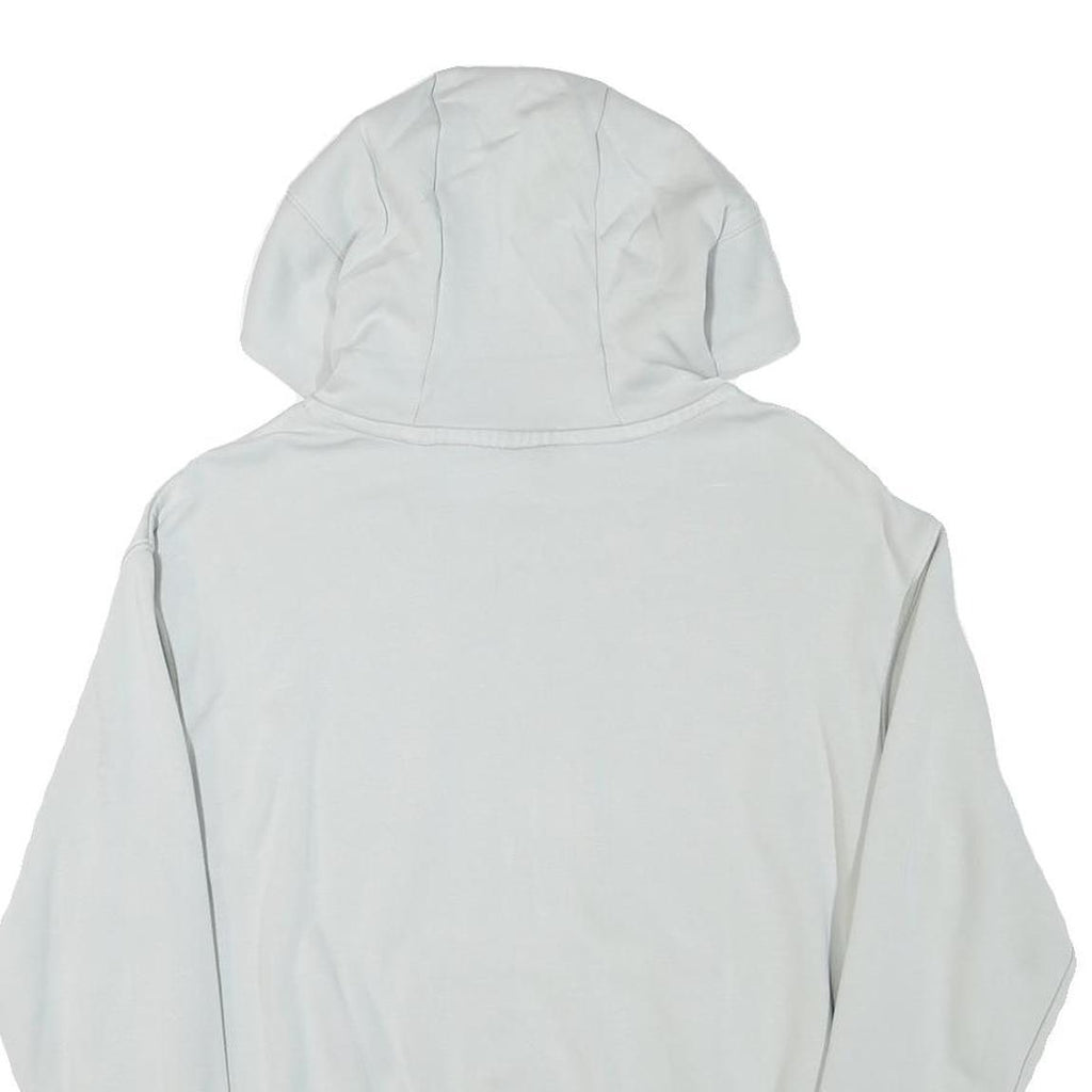 NIKE Mens White Hoodie XS Cotton Blend Pullover Drawstring Pocket Casual