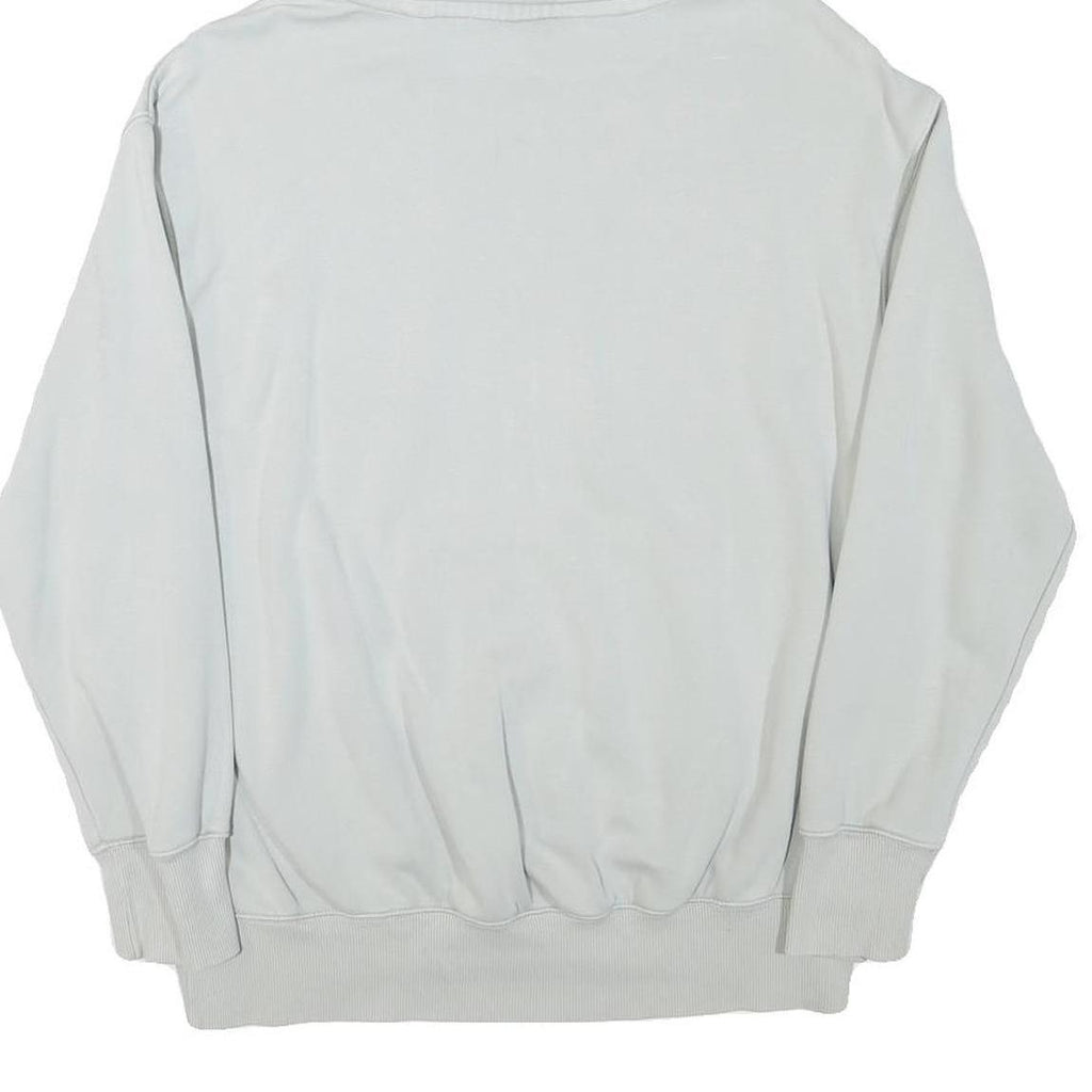 NIKE Mens White Hoodie XS Cotton Blend Pullover Drawstring Pocket Casual