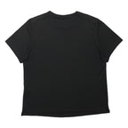 NIKE Mens Black Running T-Shirt L Short Sleeve Crew Neck Lightweight Sportswear