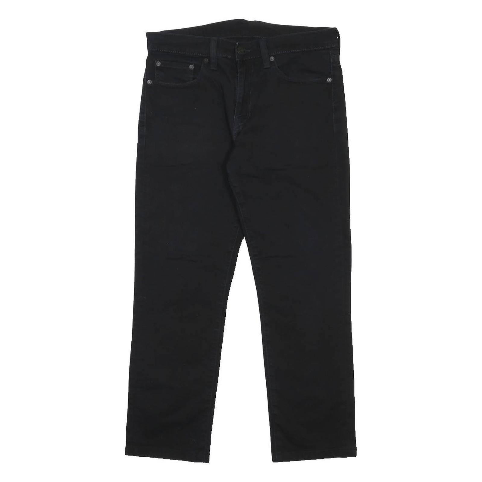 LEVI'S 511 Slim Mens Jeans Black Slim Skinny Denim W32 L26 Stylish Zip Fly