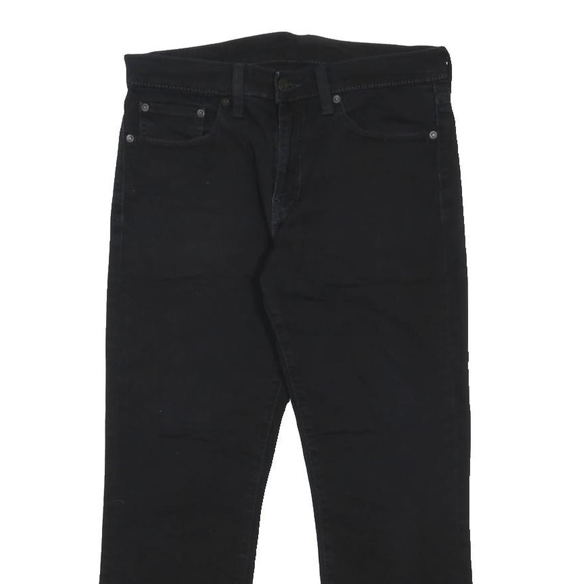 LEVI'S 511 Slim Mens Jeans Black Slim Skinny Denim W32 L26 Stylish Zip Fly