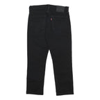 LEVI'S 511 Slim Mens Jeans Black Slim Skinny Denim W32 L26 Stylish Zip Fly