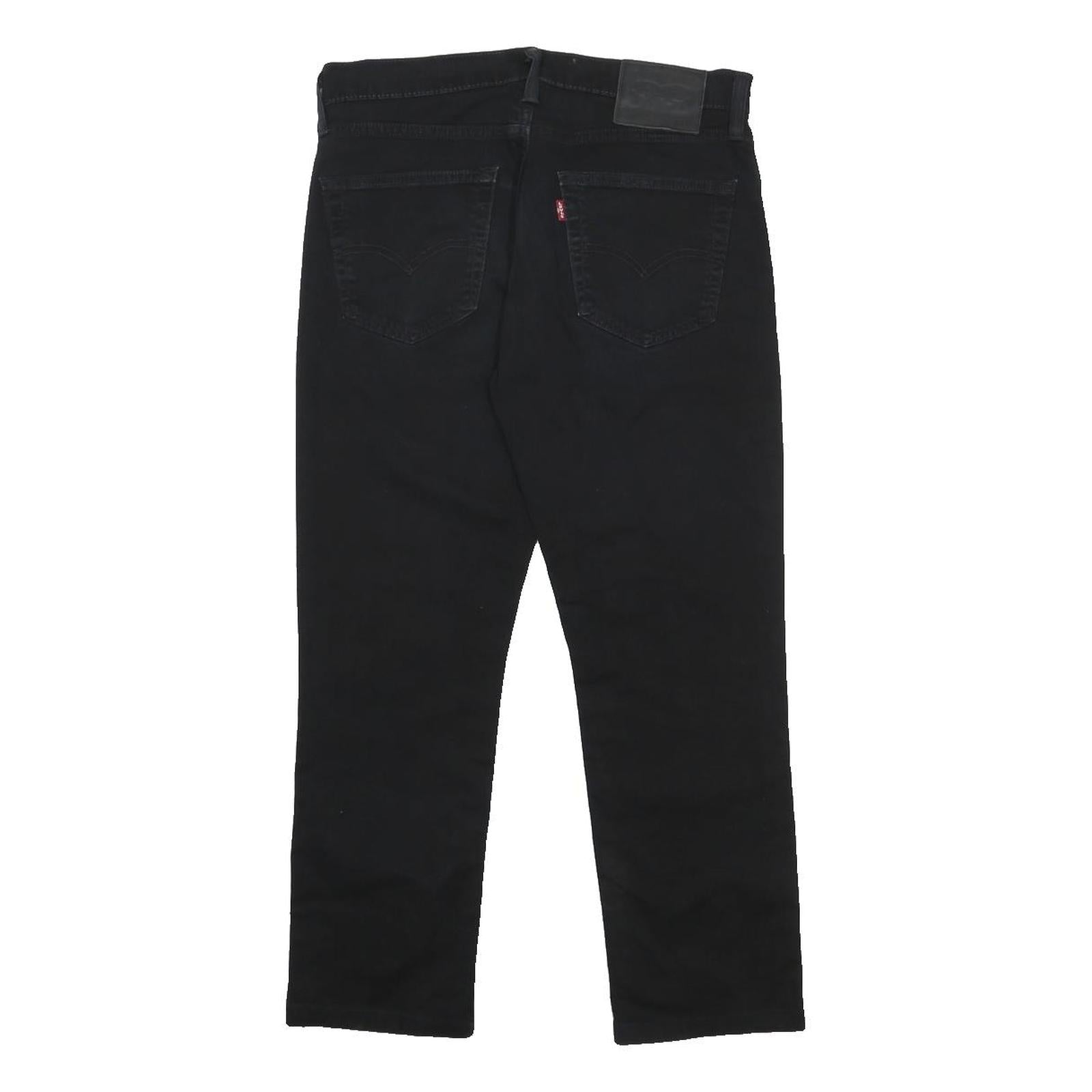 LEVI'S 511 Slim Mens Jeans Black Slim Skinny Denim W32 L26 Stylish Zip Fly