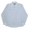 JCPENNEY Mens Shirt White Check Long Sleeve M