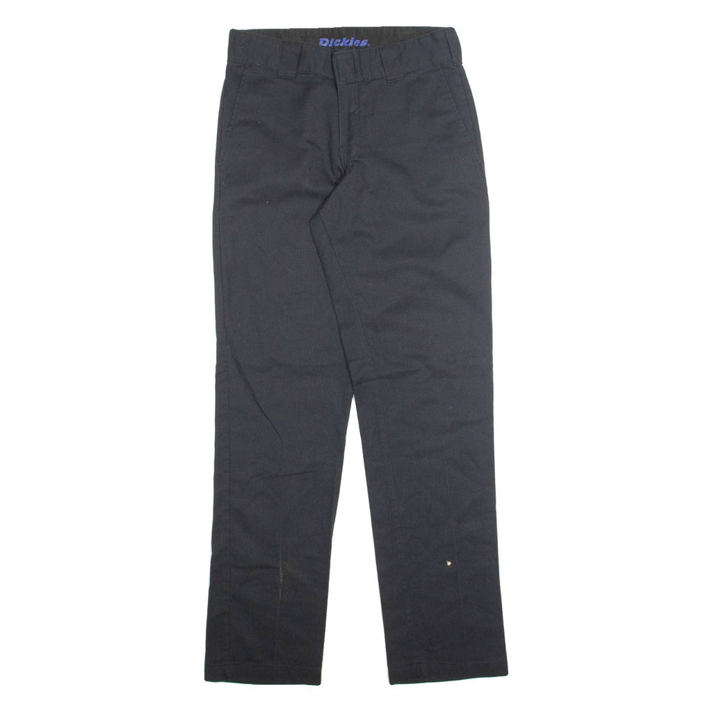 DICKIES Chino Mens Trousers Black Regular Straight W28 L30