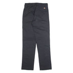 DICKIES Chino Mens Trousers Black Regular Straight W28 L30