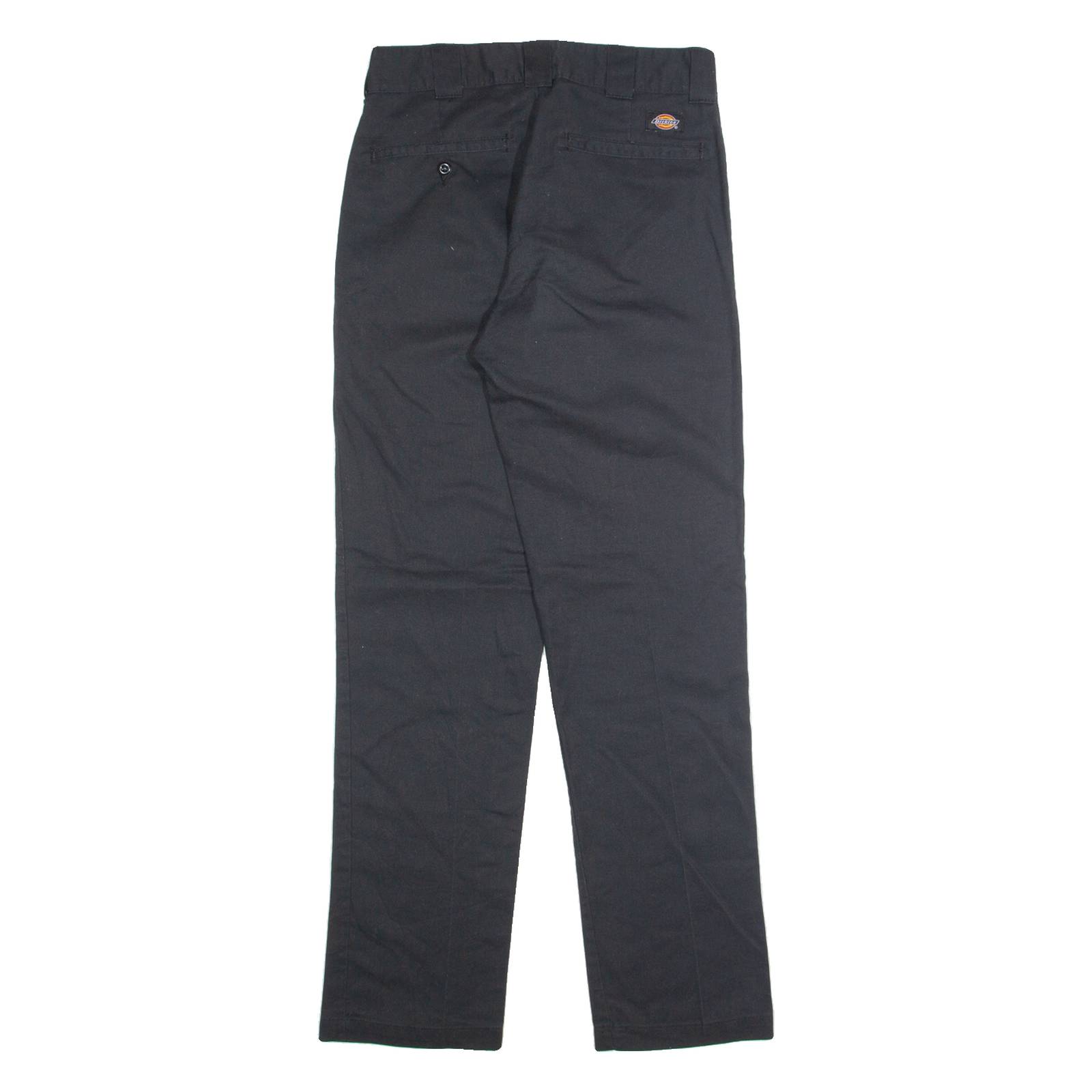DICKIES Chino Mens Trousers Black Regular Straight W28 L30