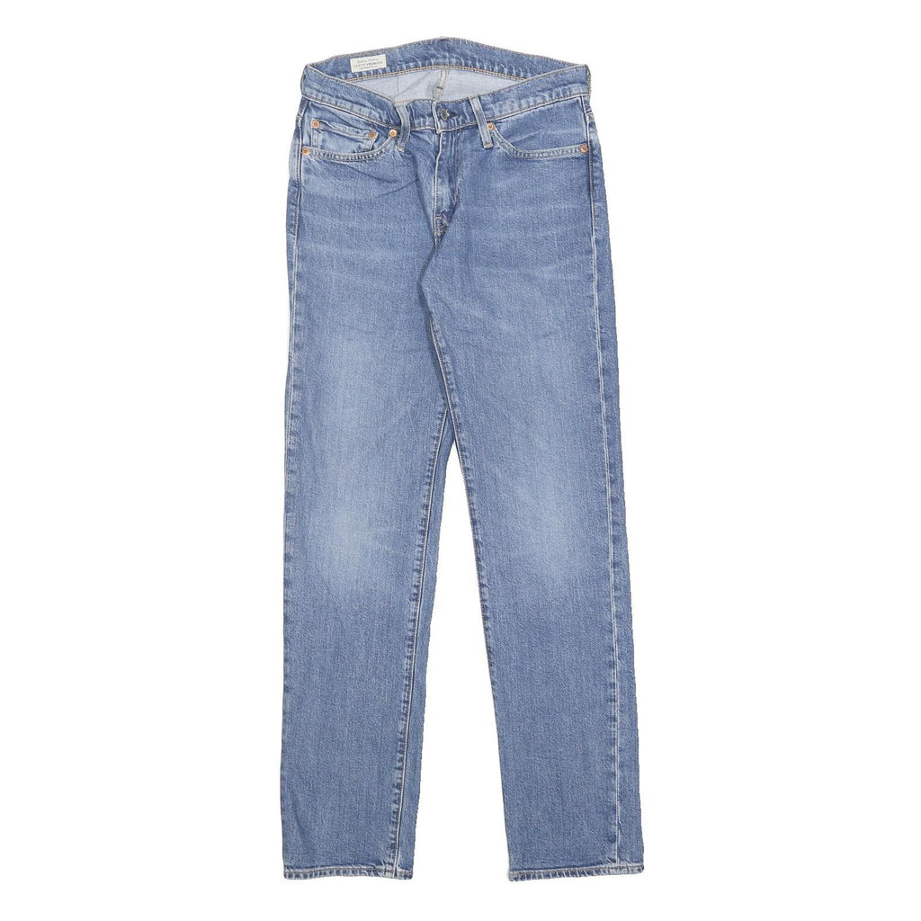 LEVI'S 511 Big E Mens Jeans Blue Slim Straight Denim Medium W28 L32 Classic Fit